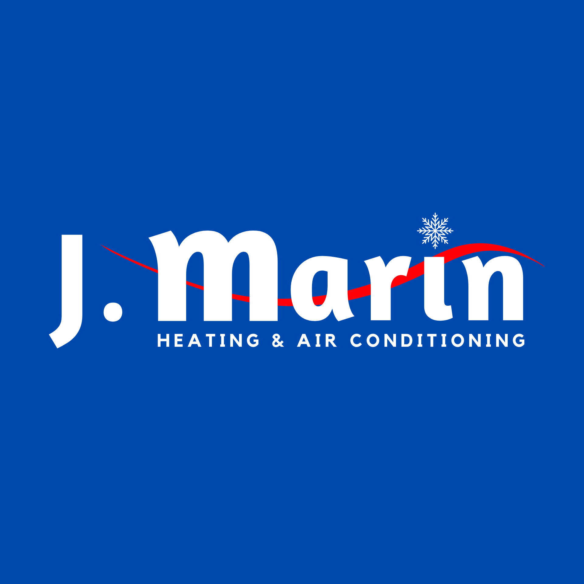 J Marin Heating and Air Conditioning Logo